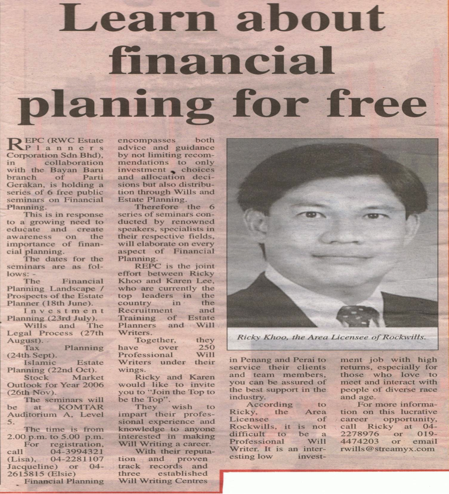 Learn about Financial Planning Learn about Financial Planning